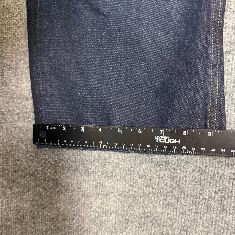 Cotton On Jeans Women 28 Blue Rigid Low Straight Denim Dark Wash 100% Cotton NWT - Picture 15 of 16